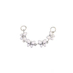 White CZ Butterfly Ear Chain - product image 5