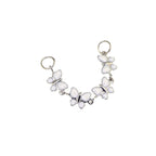 White CZ Butterfly Ear Chain - product image 6