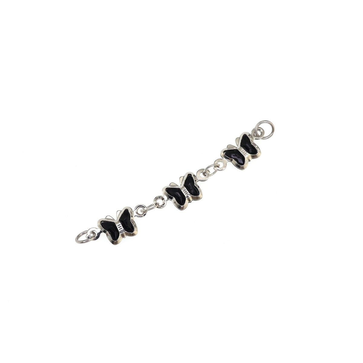 Black Oil Slick Gothic Butterfly Earring Set - product image 2