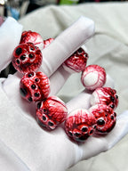 Cthulhu Eye - Scarlet Dual-Pupil Cuff Bracelet - product image 2