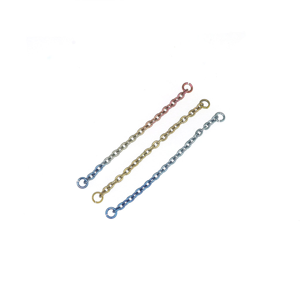 Y2K Double Lip & Nose Chain - product image 2