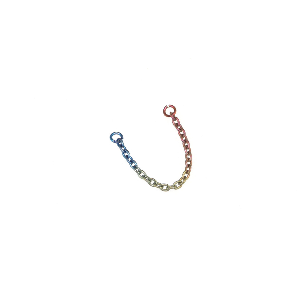 Y2K Double Lip & Nose Chain - product image 4