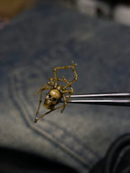 Dark Fantasy Spider Stud Earrings | Bloody Eyeball & Bone Skull piercing jewelry - image 6