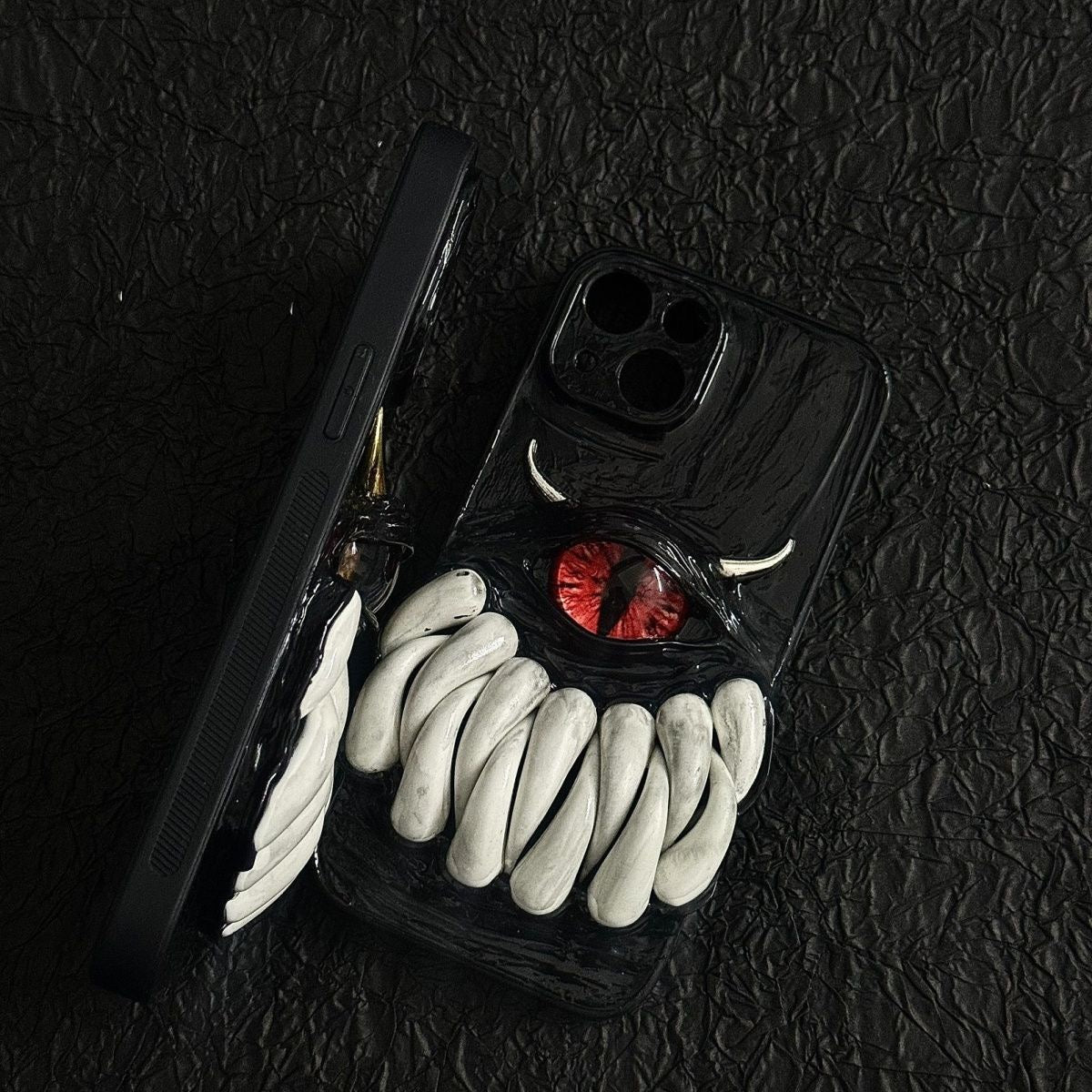 Demon Fang Cyclops 3D Gothic Phone Case Collection(6 Glow Styles) product image 1