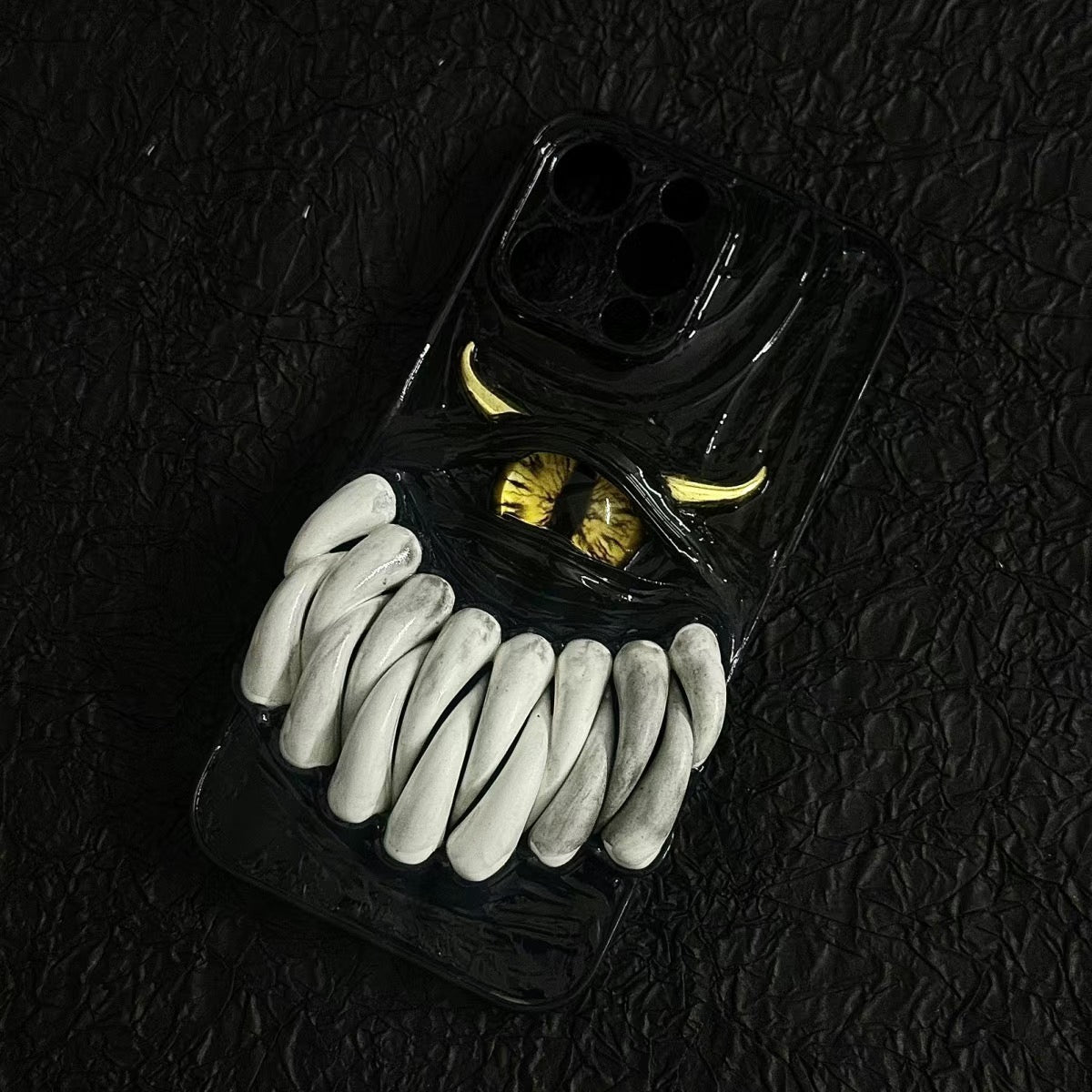 Demon Fang Cyclops 3D Gothic Phone Case Collection(6 Glow Styles) - Crux Jewelry product image 6