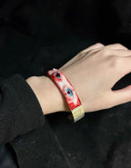 Cthulhu Eye - Crimson Fixated Bracelet - product image 6