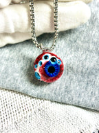 Cthulhu Eye - Bloody Double-Pupil Necklace - product image 3