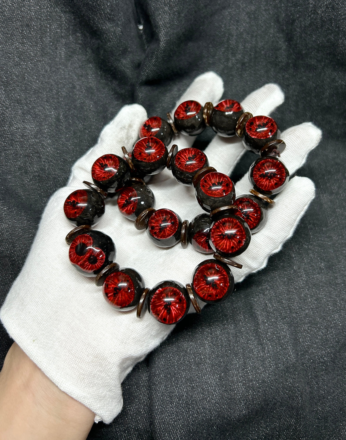 Cthulhu Eye -The Double Pupil Bracelet: See Beyond the Veil of Reality - product image 6