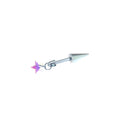 Spike & CZ Rocket Titanium Helix/Lip Studs - Spike & CZ Rocket Titanium Helix