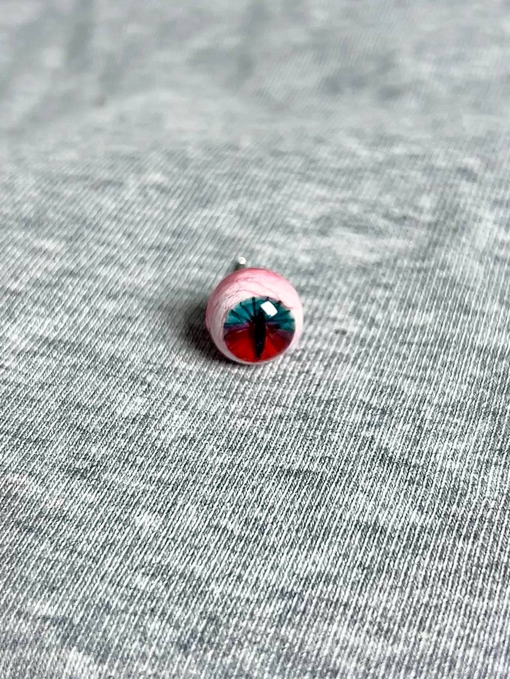 Cthulhu Eye - Blue&Green Gaze | Ear/Tongue/Lip Titanium Studs - Blue&Green Gaze | Ear