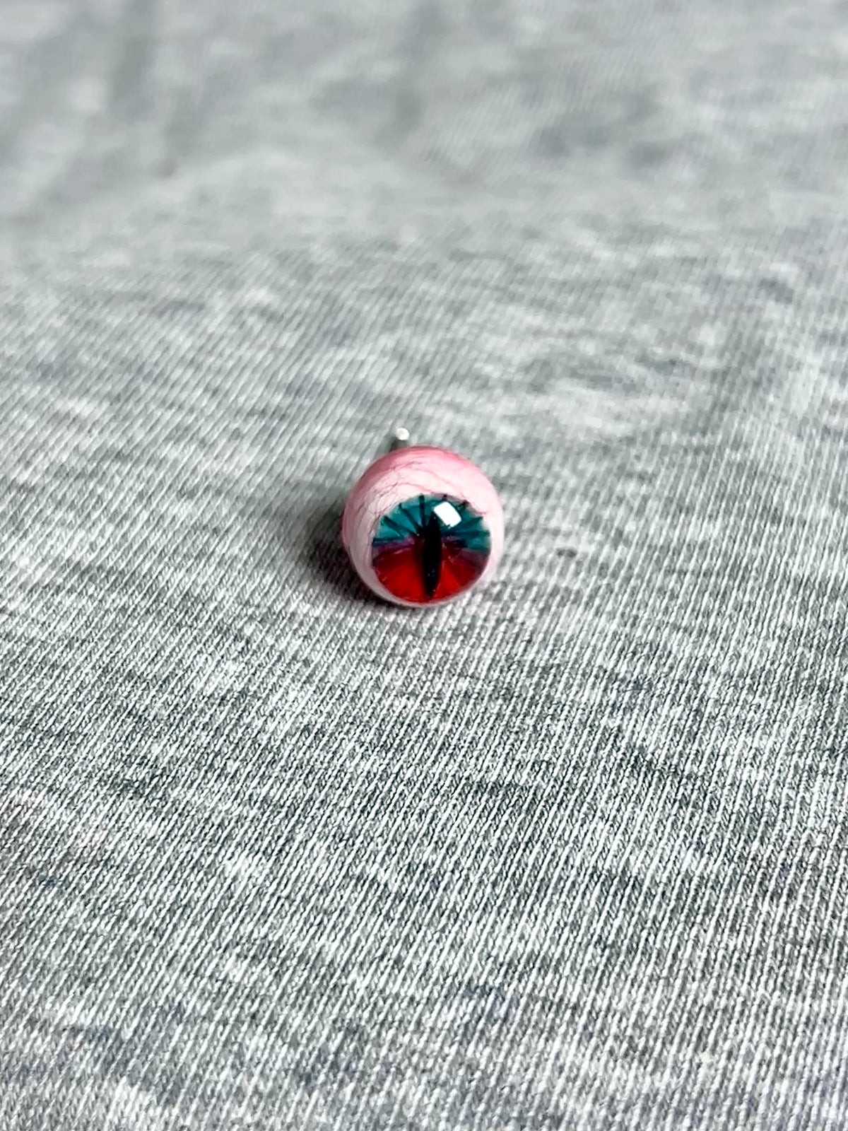 Cthulhu Eye - Blue&Green Gaze | Ear/Tongue/Lip Titanium Studs - Blue&Green Gaze | Ear