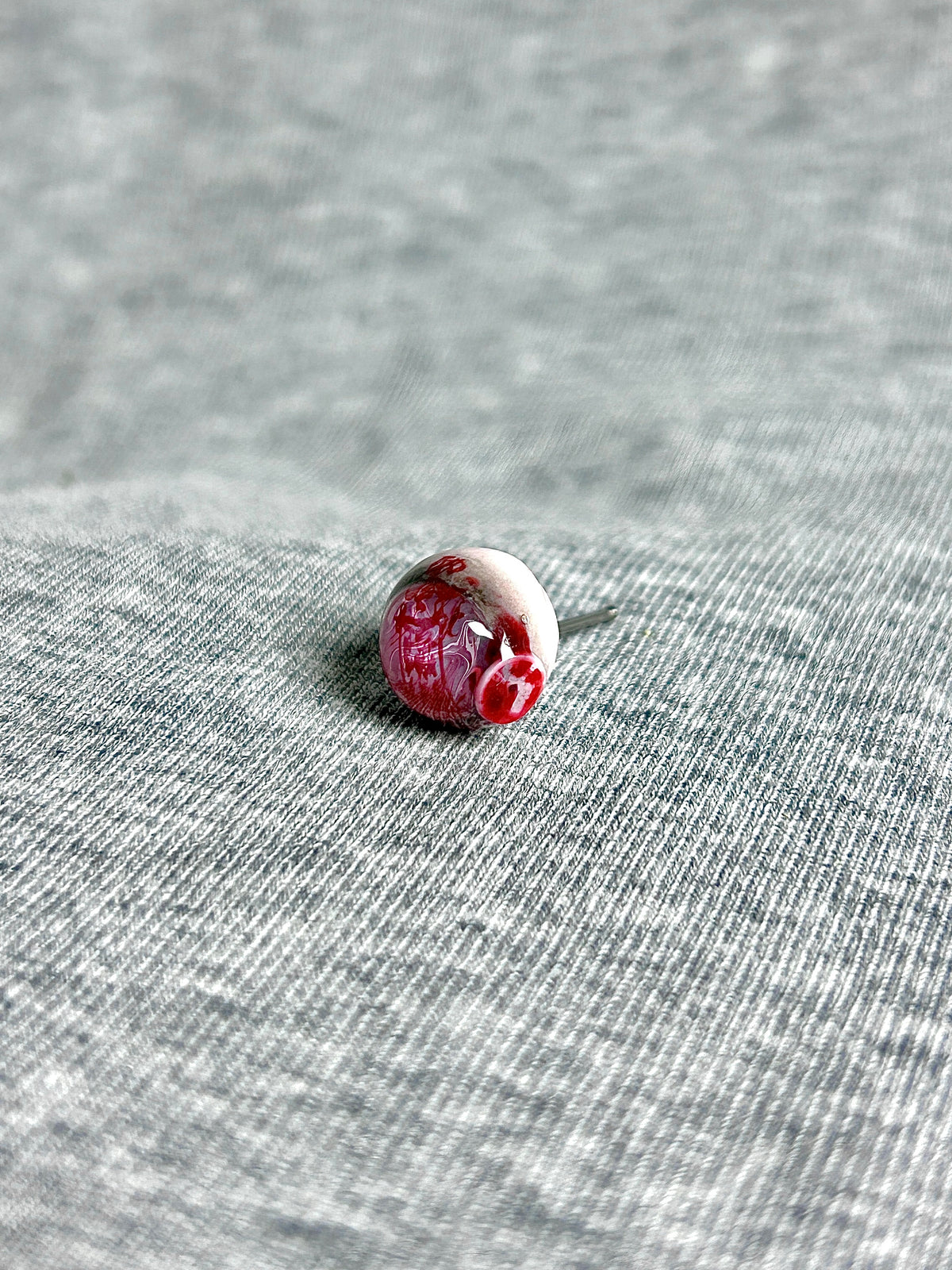 Cthulhu Eye - Zhou Amulet | Ear/Tongue/Lip Studs - Zhou Amulet | Ear