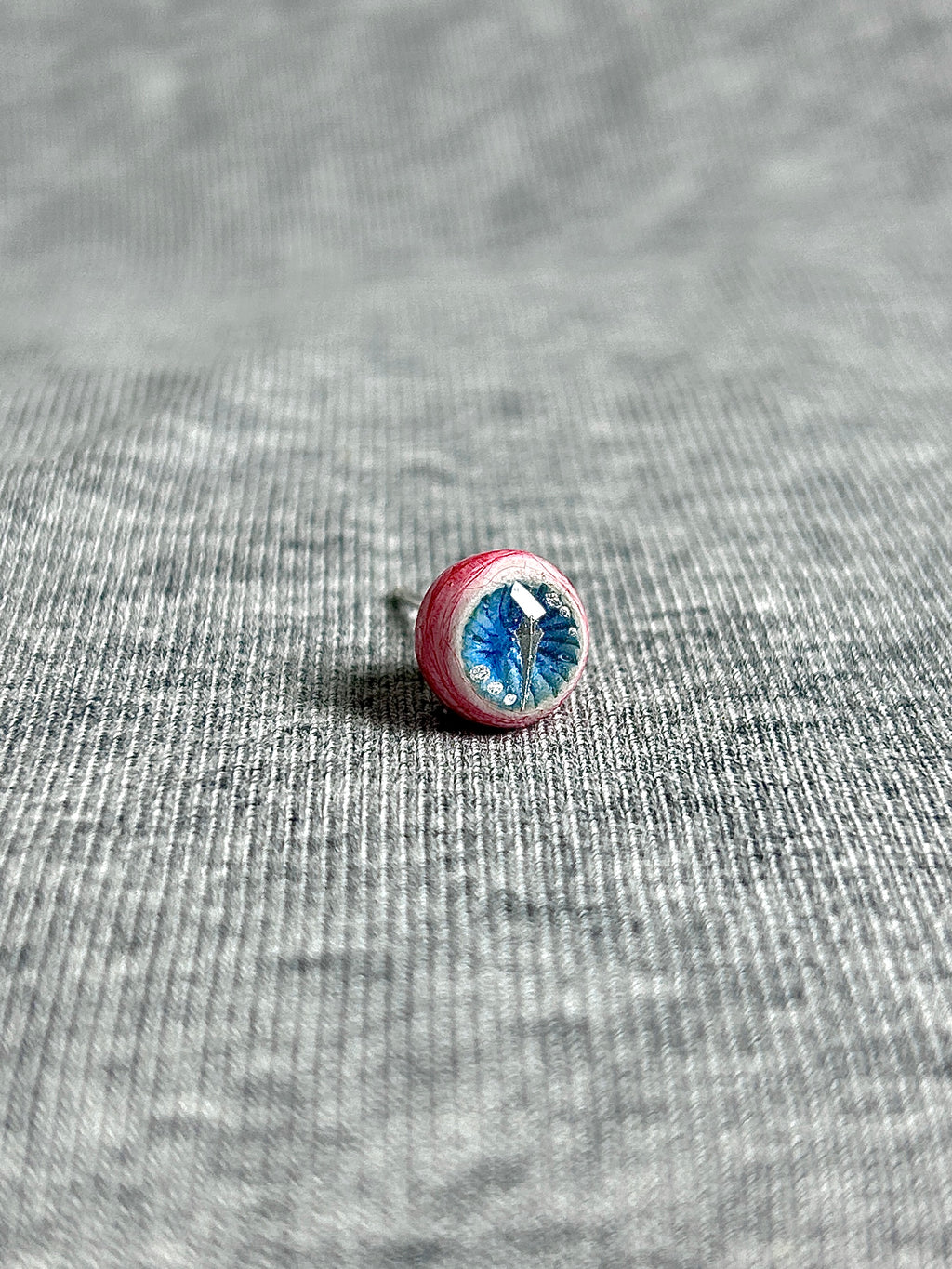 Cthulhu Eye - Fissure Iris | Ear/Tongue Studs - Fissure Iris | Ear