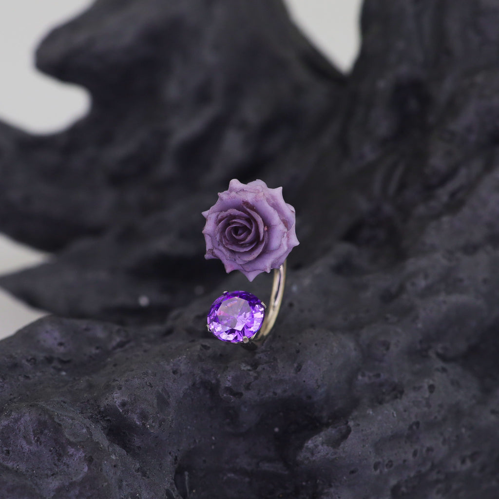 Ethereal Butterfly Floral Stainless Steel Ear Studs & Cartilage Earrings - product image 8