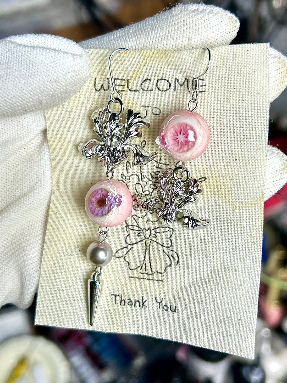 Cthulhu Eye - Iris Earrings - product image 2