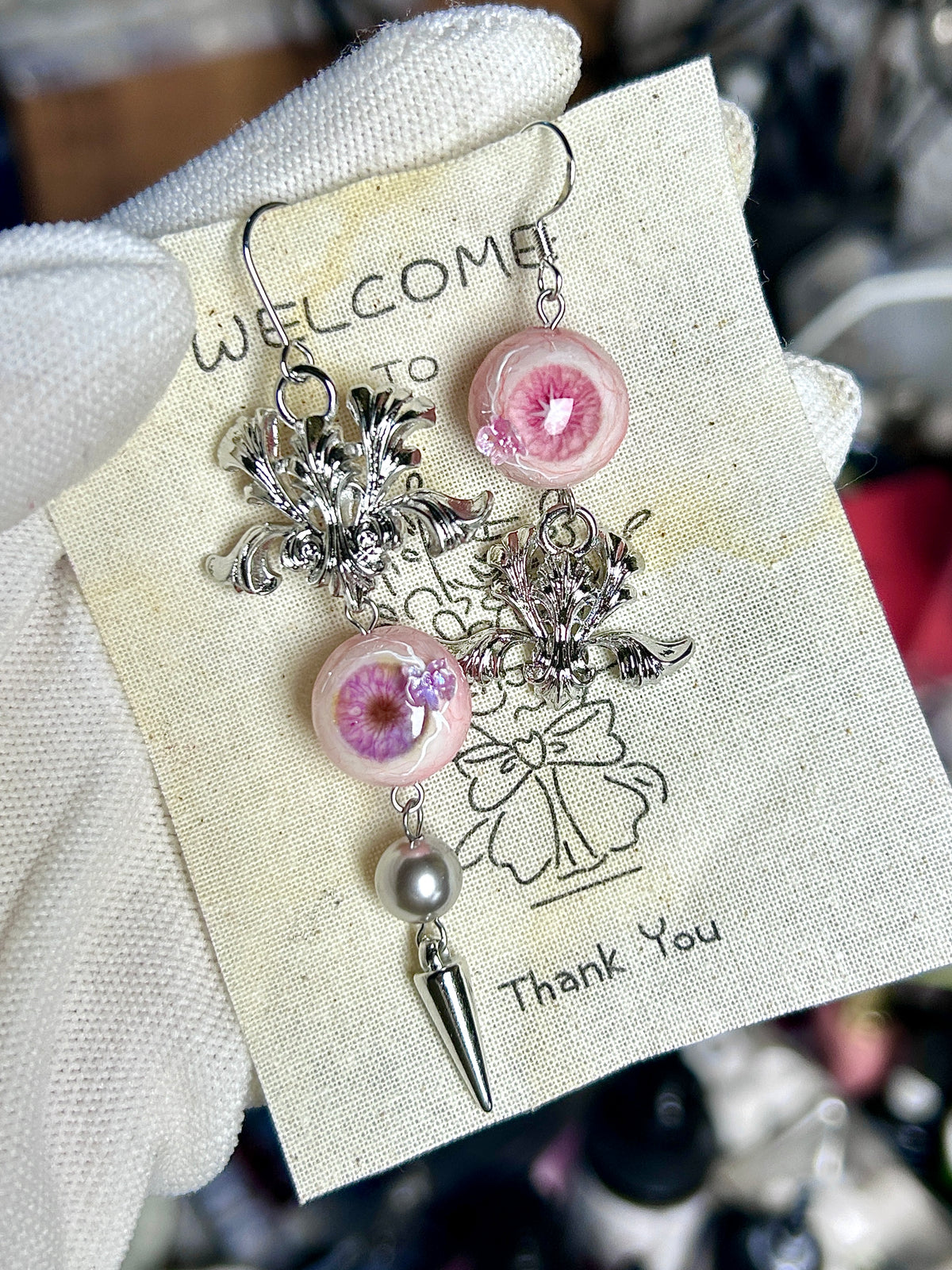 Cthulhu Eye - Iris Earrings - product image 3