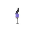 CRUX - Purple Satan Demon Titanium Helix Studs - product image 5
