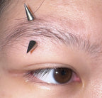 ASTM F-136 Titanium Gradient Oversized Spike Piercing | Edgy Punk Eyebrow Ring & Cartilage Stud product image 1