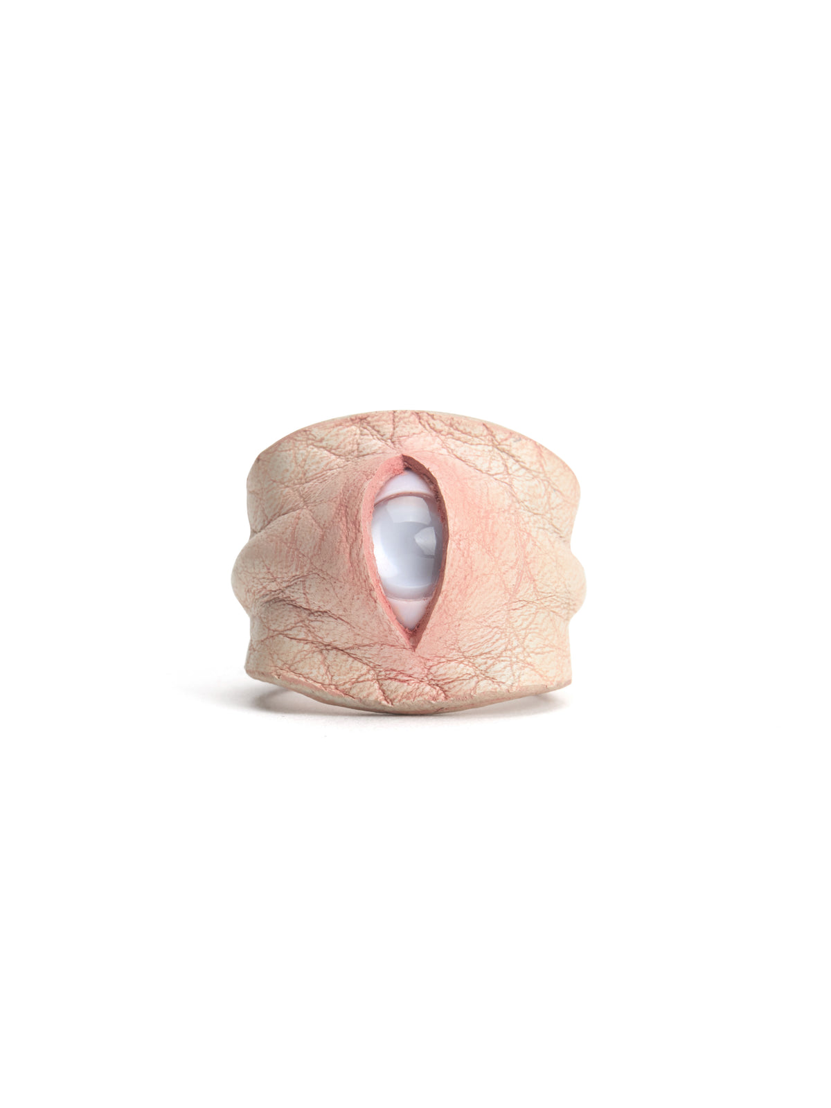 Hyper-realistic Flesh Eye Ring - Silicone Human Skin Eyeball Jewelry - Crux Jewelry product image 6