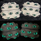 "Pocket Monster" 3D Multi-Eye AirPods Case | Handmade Horror Gore & Glow Texture Cover - Crux Jewelry product image 2