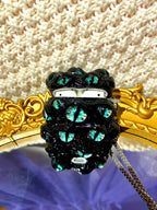"Pocket Monster" 3D Multi-Eye AirPods Case | Handmade Horror Gore & Glow Texture Cover - Crux Jewelry product image 3