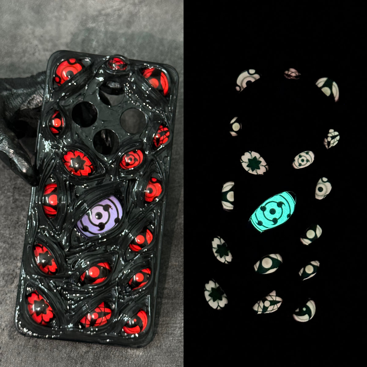 "Thousand Eyes" Cthulhu Monster 3D Phone Case | Textured Creepy Cute Cover - Crux Jewelry product photo