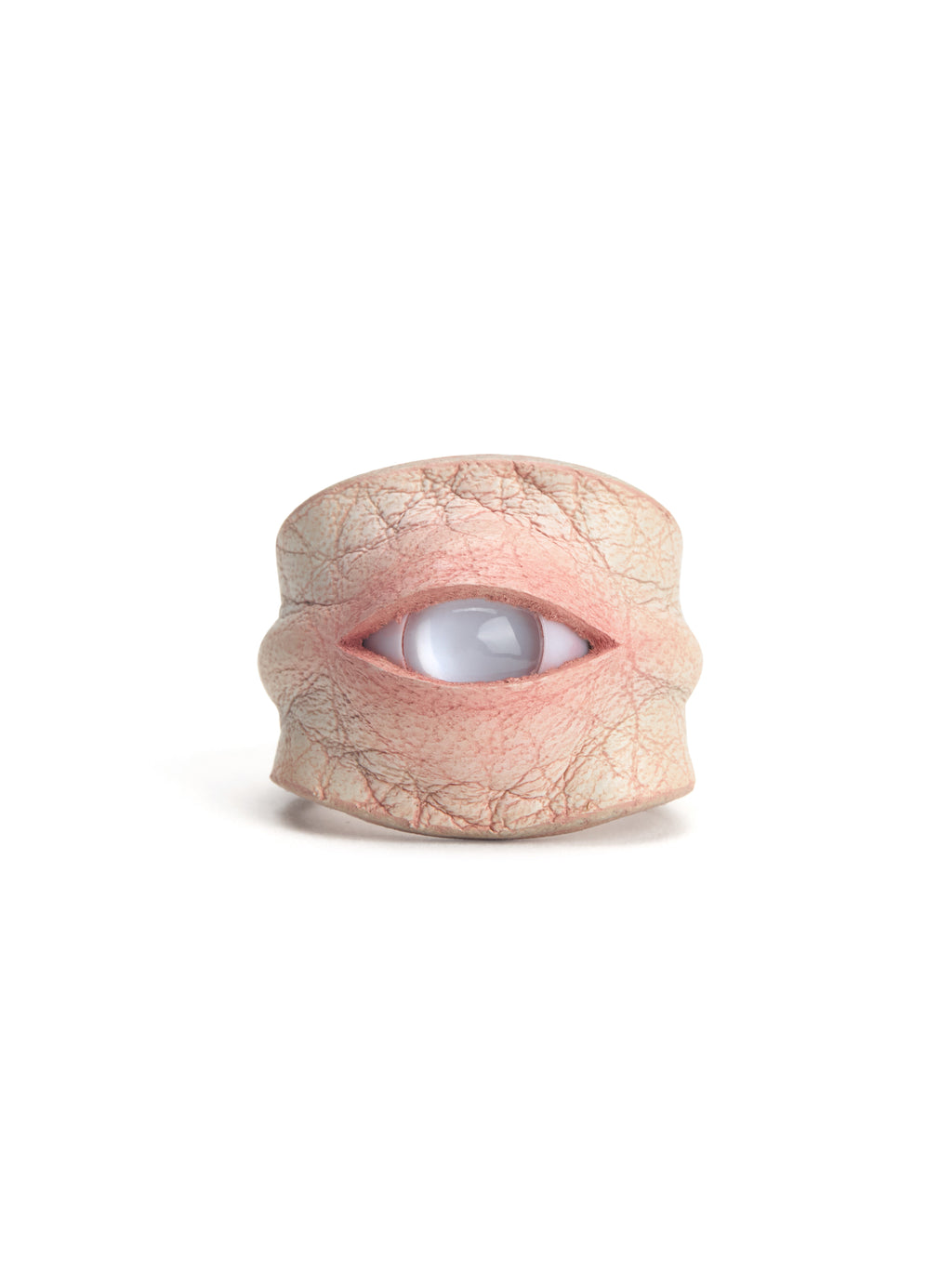 Hyper-realistic Flesh Eye Ring - Silicone Human Skin Eyeball Jewelry - Crux Jewelry product image 7