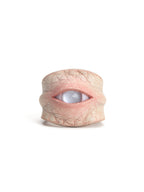 Hyper-realistic Flesh Eye Ring - Silicone Human Skin Eyeball Jewelry - Crux Jewelry product image 7