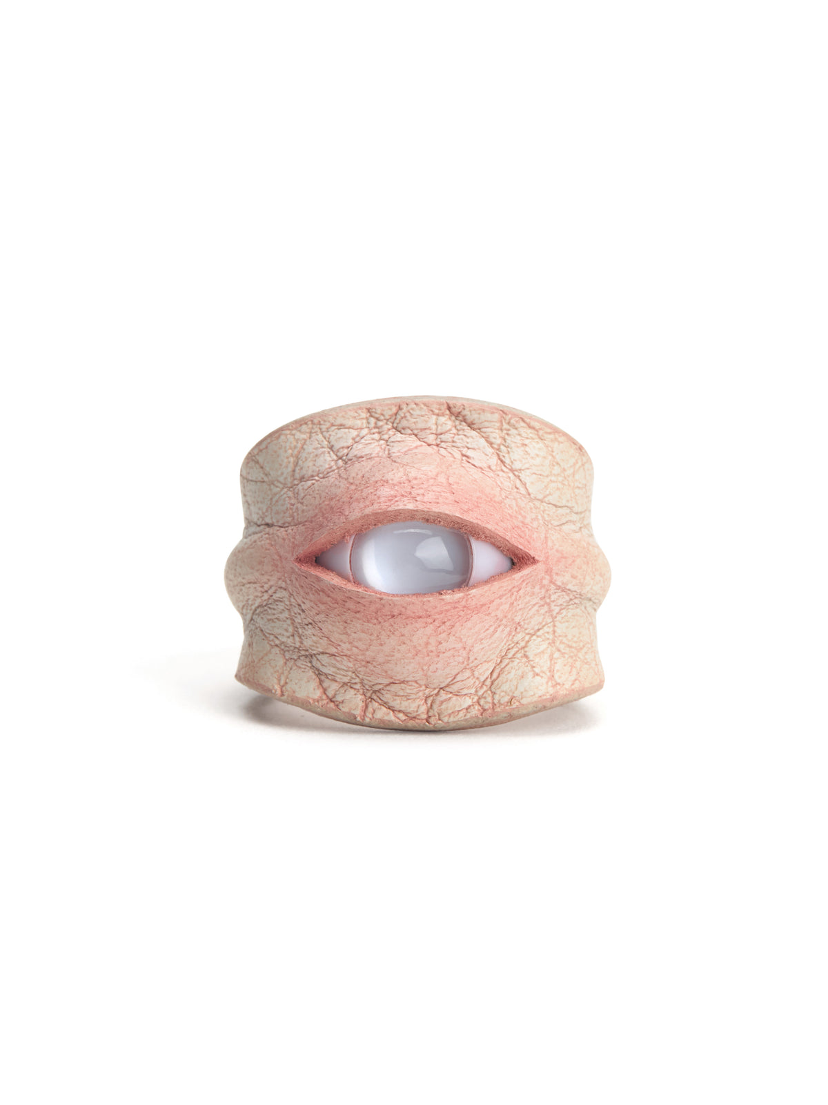 Hyper-realistic Flesh Eye Ring - Silicone Human Skin Eyeball Jewelry - Crux Jewelry product image 7