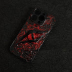 "Elemental Chaos" Marbled Dragon Eye 3D Phone Case | Swirling Texture Resin Cover product image 3