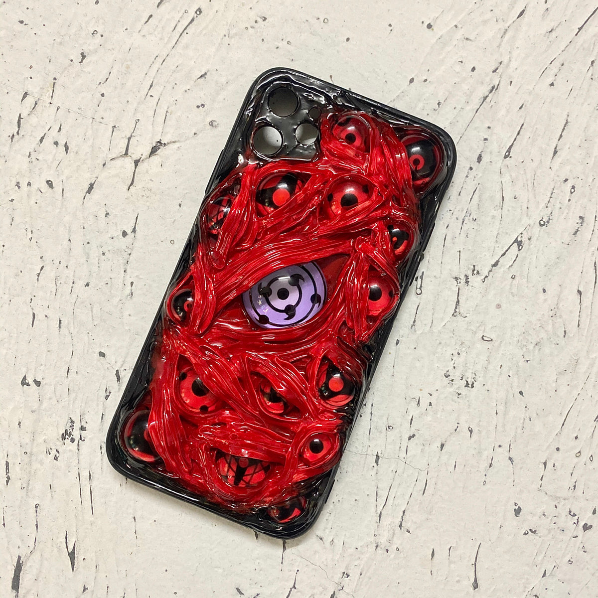 "Thousand Eyes" Cthulhu Monster 3D Phone Case | Textured Creepy Cute Cover - Crux Jewelry product photo