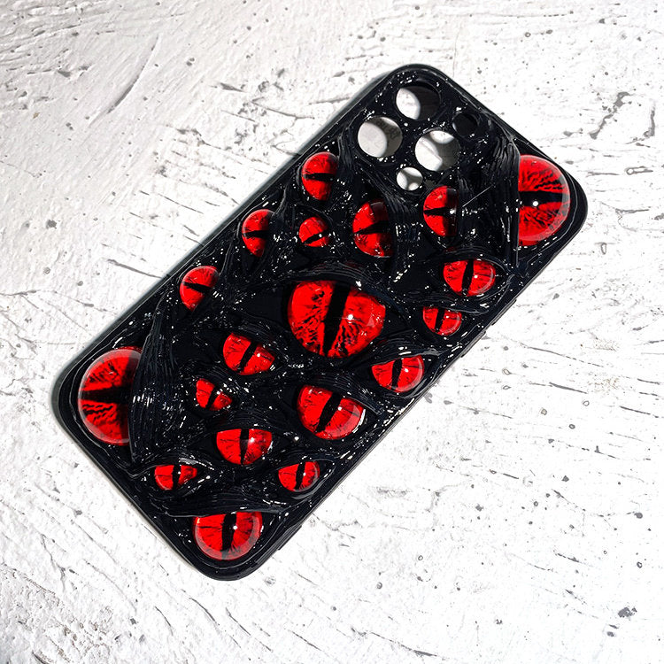 Eldritch Skin: The Watcher - 3D Cthulhu Eyeball Case(6 Glow Styles) - Crux Jewelry product image 1