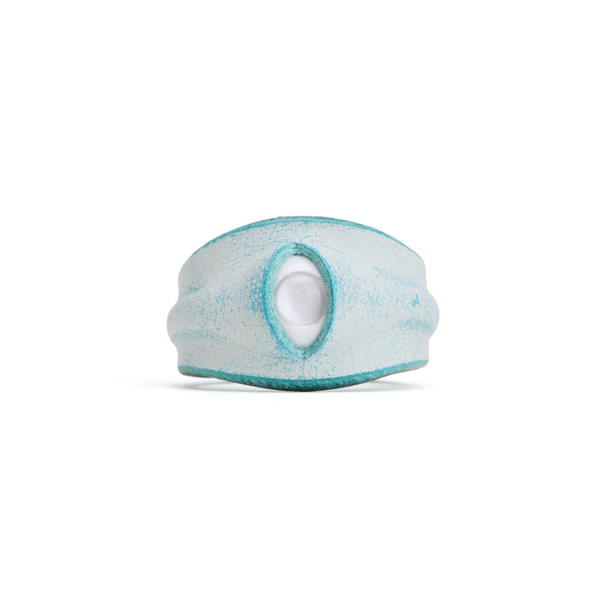The "Skinwalker" Collection: Colorful Creature Eye Rings | Handcrafted Oddities - Crux Jewelry product image 5