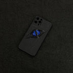 "Dark Awakening" Single Dragon Eye 3D Phone Case | Handmade Black Texture Demon Cover - Crux Jewelry product image 9