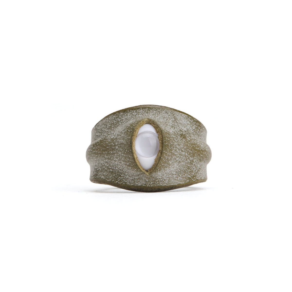 The "Skinwalker" Collection: Colorful Creature Eye Rings | Handcrafted Oddities - Crux Jewelry product image 6