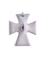 The "Crux" Pendant - Hyper-realistic Eye Cross Necklace | Gothic Occult Jewelry - Crux Jewelry product image 9