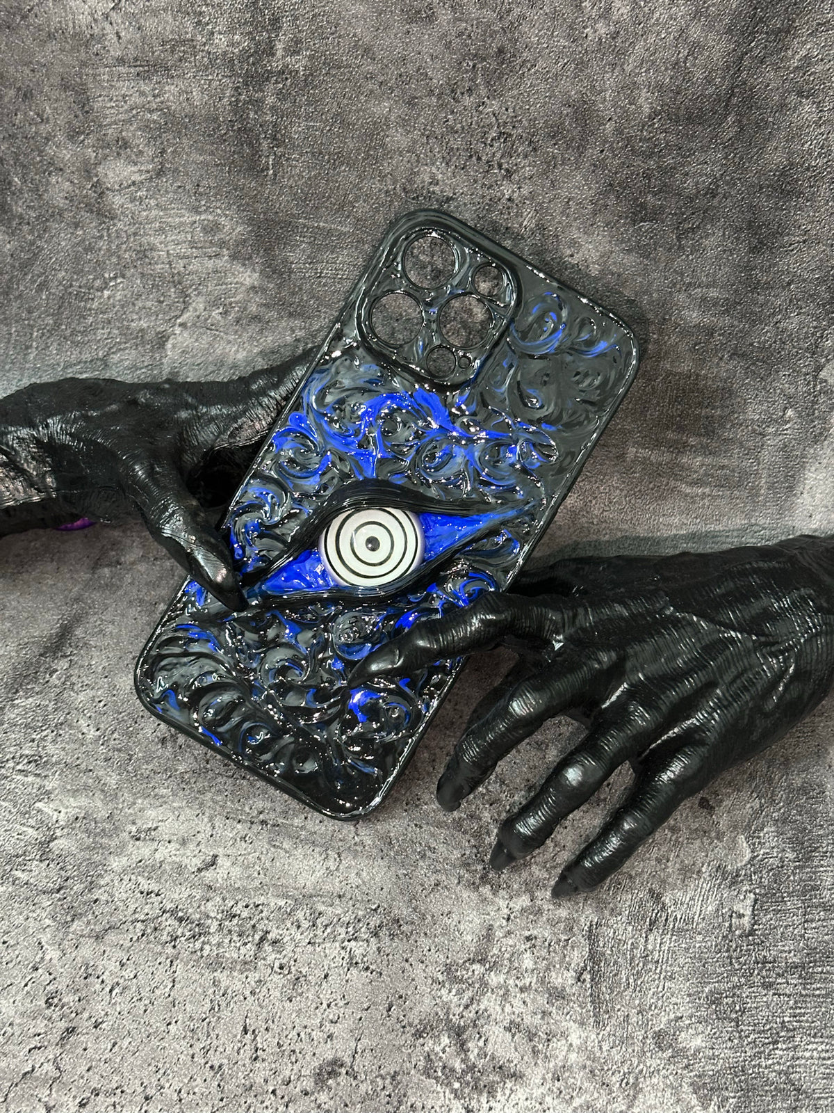 "Thousand Eyes" Cthulhu Monster 3D Phone Case | Textured Creepy Cute Cover - Crux Jewelry product photo