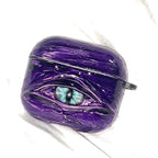 "Pocket Monster" 3D Multi-Eye AirPods Case | Handmade Horror Gore & Glow Texture Cover product image 9