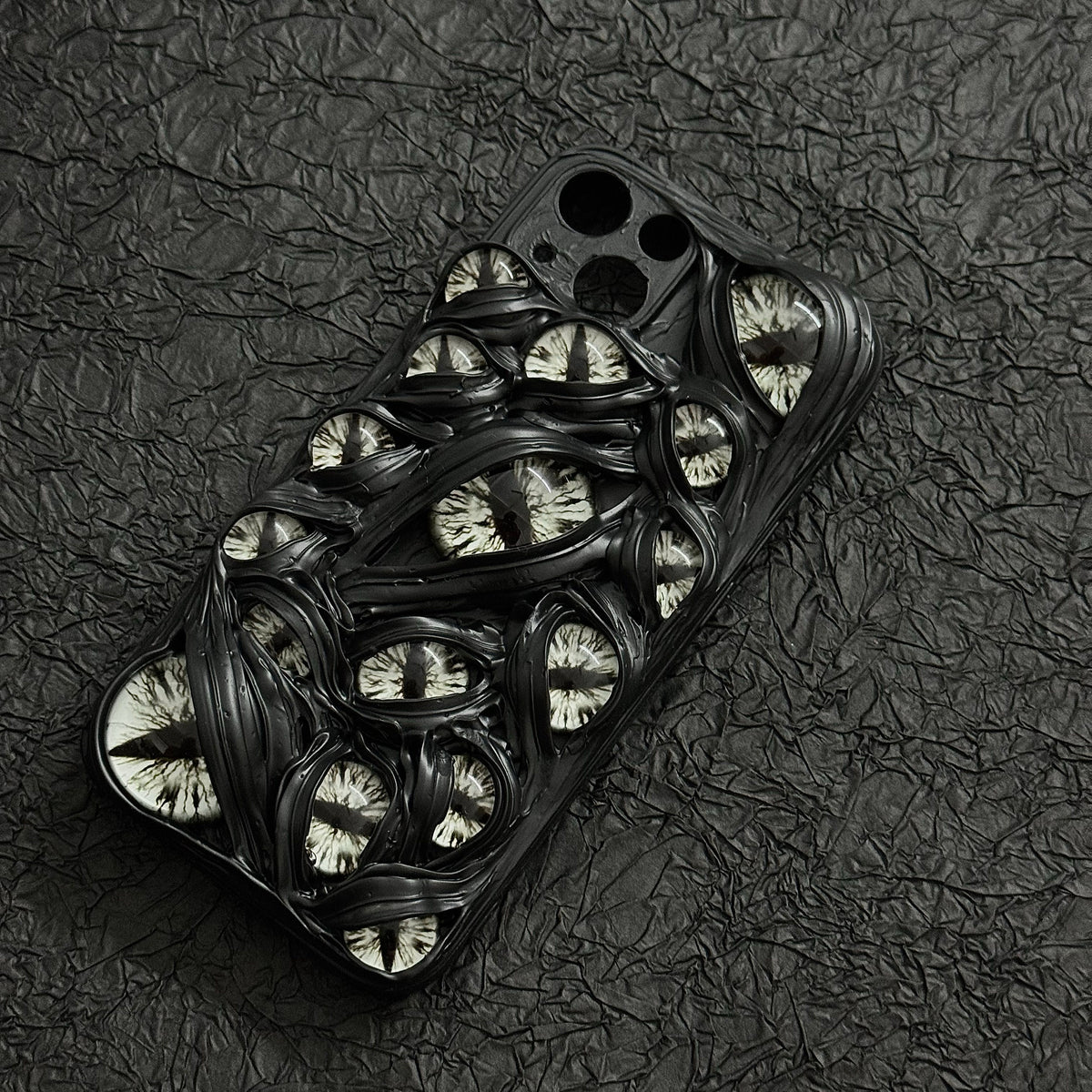 Eldritch Skin: The Watcher - 3D Cthulhu Eyeball Case(6 Glow Styles) - Crux Jewelry product image 5