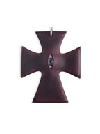 The "Crux" Pendant - Hyper-realistic Eye Cross Necklace | Gothic Occult Jewelry - Crux Jewelry product image 8