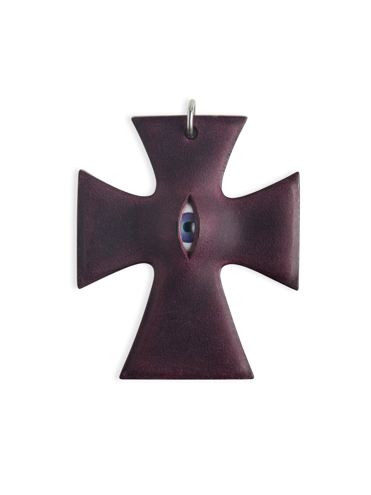 The "Crux" Pendant - Hyper-realistic Eye Cross Necklace | Gothic Occult Jewelry - Crux Jewelry product image 8