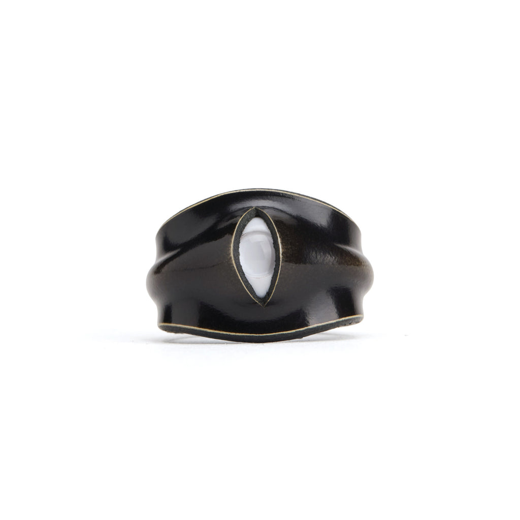 The "Skinwalker" Collection: Colorful Creature Eye Rings | Handcrafted Oddities - Crux Jewelry product image 8