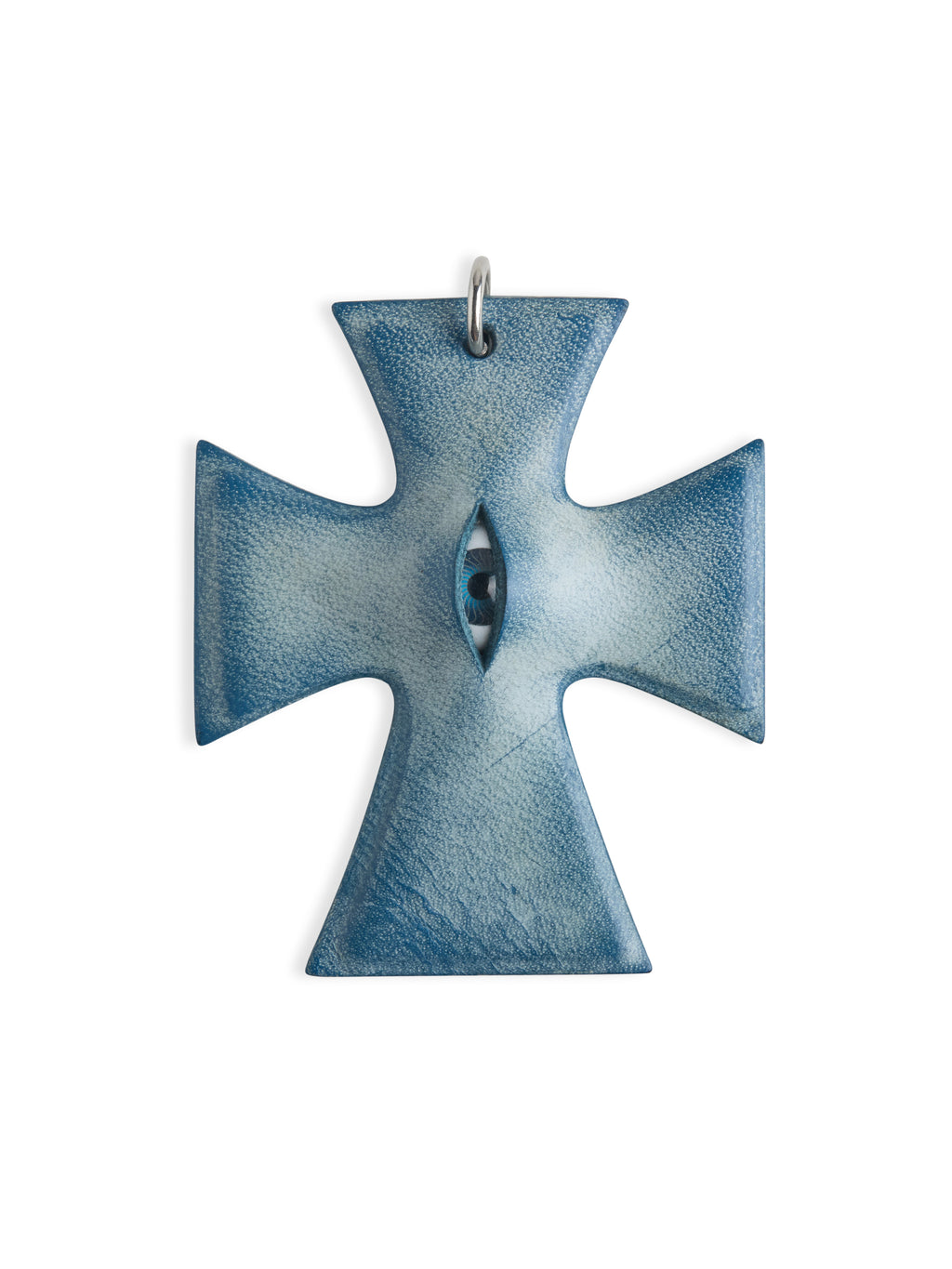 The "Crux" Pendant - Hyper-realistic Eye Cross Necklace | Gothic Occult Jewelry - Crux Jewelry product image 7