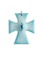 The "Crux" Pendant - Hyper-realistic Eye Cross Necklace | Gothic Occult Jewelry - Crux Jewelry product image 6