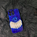 "The Devourer" 3D Big Mouth Monster Phone Case | Realistic Teeth & Cyclops Eye Art - Crux Jewelry product image 3