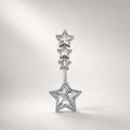 Star Dangle Titanium Belly Ring detail 6