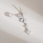 Butterfly Trail Titanium Belly Ring detail 4