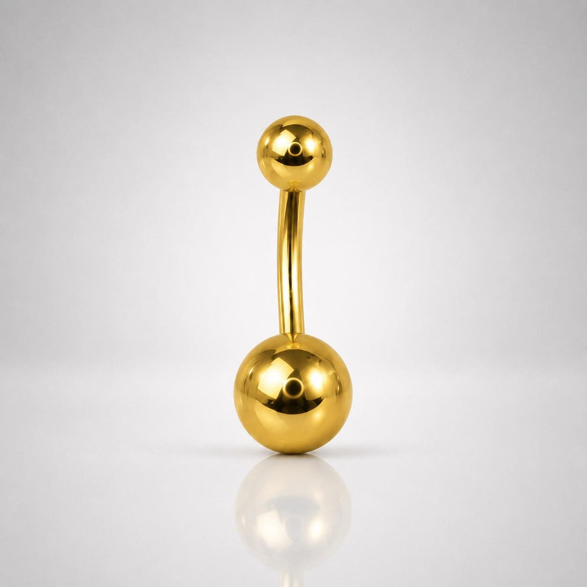 Classic Titanium Belly Ring detail 7