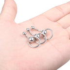 ETSY 4534951951 | IMAGE 3 | Spinning Ball Titanium Belly Ring