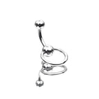ETSY 4534951951 | IMAGE 4 | Spinning Ball Titanium Belly Ring